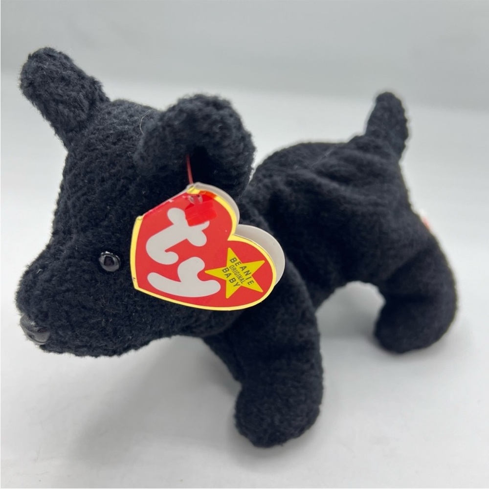 Ty Beanie Baby Scottie Rare PVC Pellets